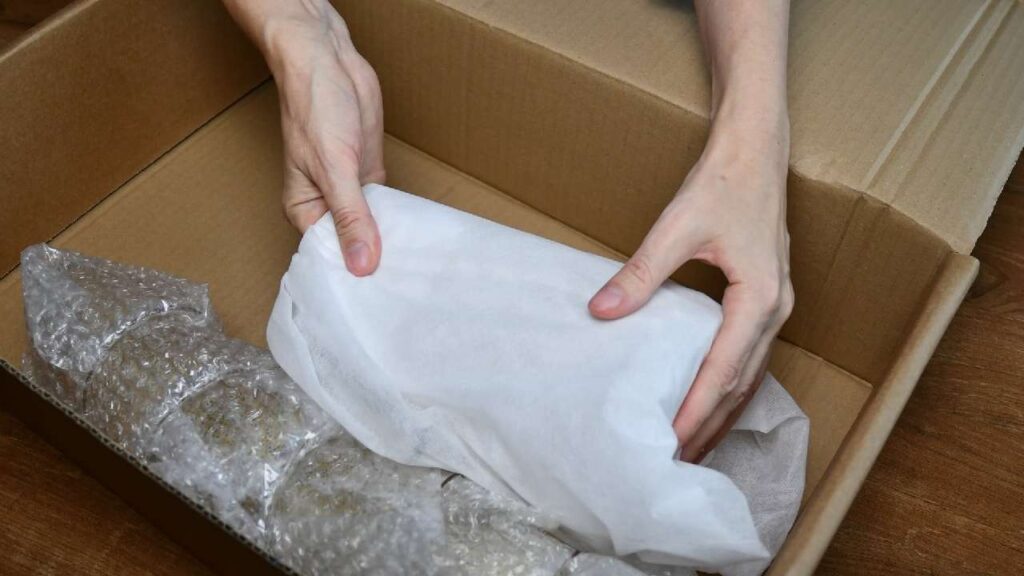 Careful Packing of Fragile Items
